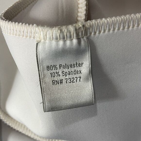 LC Lauren Conrad Runway SZ 10 Mini Skirt Floral Stretch Pleated Scuba Flared New - Picture 7 of 8